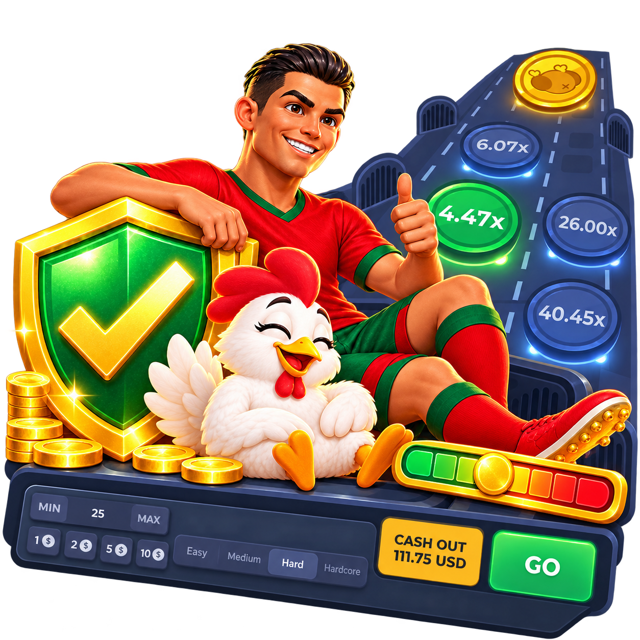 Chicken Road Ronaldo Responsible Gaming.