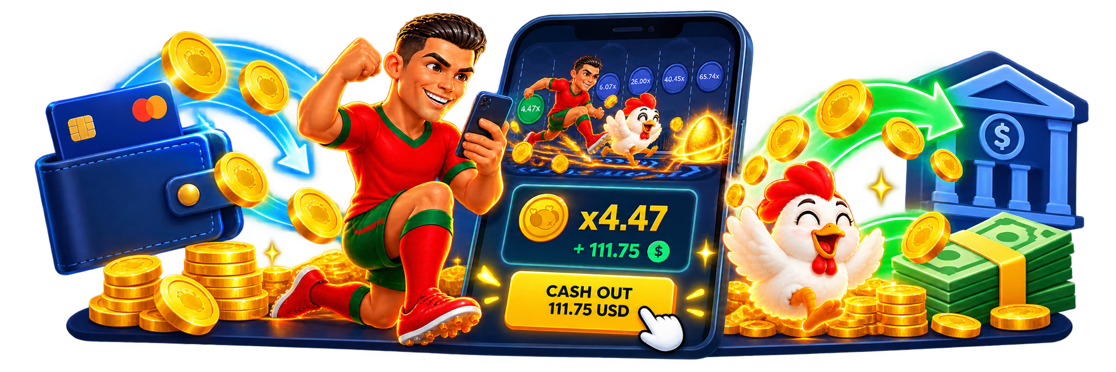 Ronaldo Chicken Road app deposit.